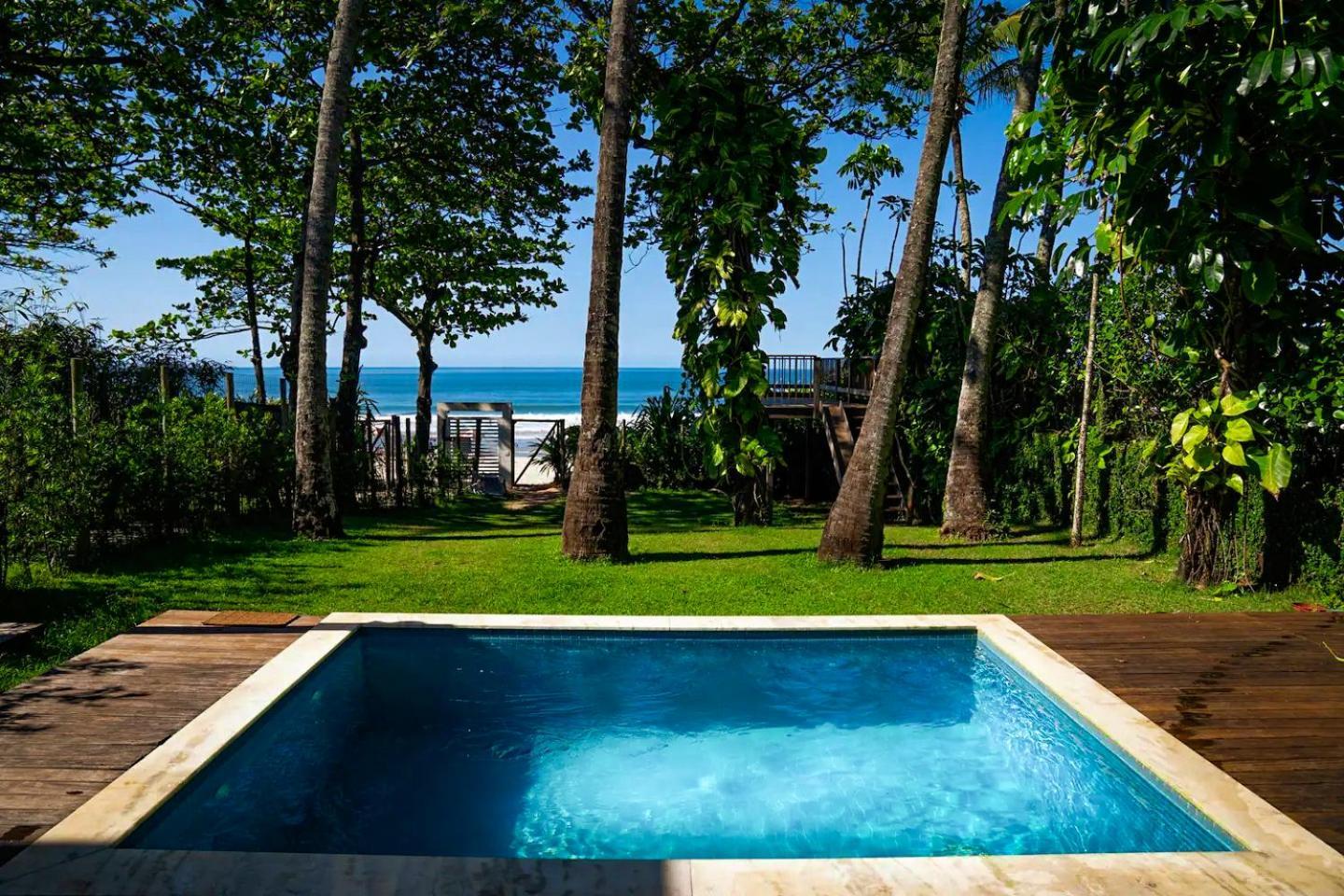 C7, Casa Vibrante, Pe Na Areia De Maresias Villa Сао Себастиао Екстериор снимка